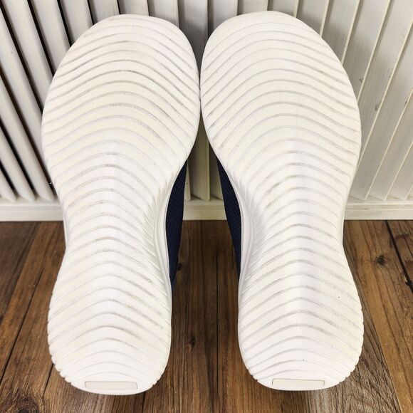 Skechers Slip-Ins Bobs Sport Zinergy Womens 8 Navy Blue Hands Free Walking Shoes - Picture 7 of 9